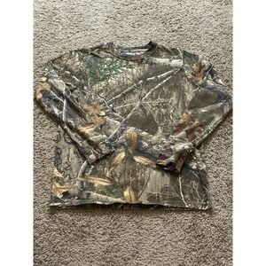 Youth Magellan Outdoors Long Sleeve Camo Shirt - Large